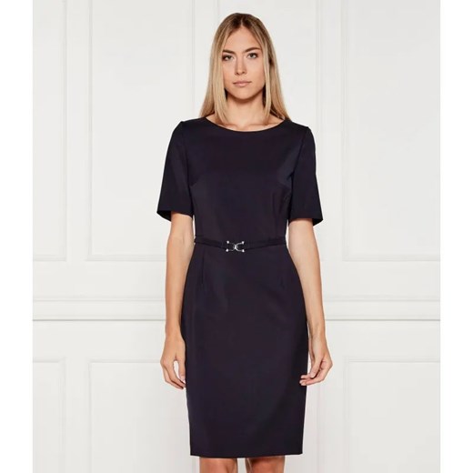 BOSS BLACK Wełniana sukienka Daleah ze sklepu Gomez Fashion Store w kategorii Sukienki - zdjęcie 184978523