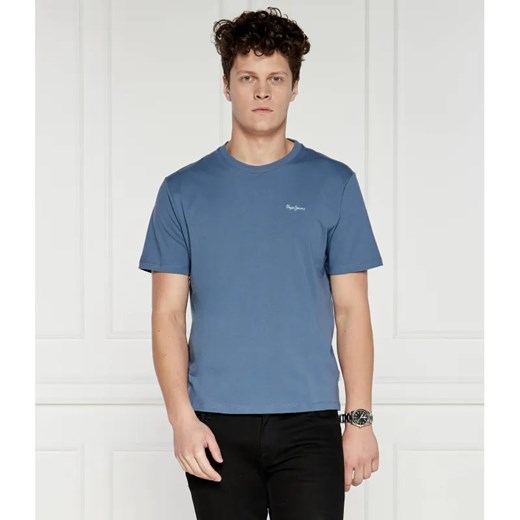 Pepe Jeans London T-shirt | Regular Fit ze sklepu Gomez Fashion Store w kategorii T-shirty męskie - zdjęcie 184978534