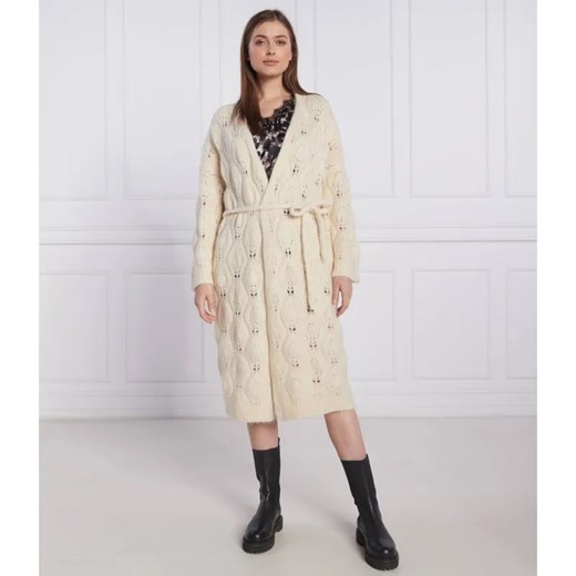 Silvian Heach Kardigan | Regular Fit | z dodatkiem wełny ze sklepu Gomez Fashion Store w kategorii Swetry damskie - zdjęcie 184978543