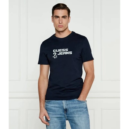 Guess Jeans T-shirt | Slim Fit ze sklepu Gomez Fashion Store w kategorii T-shirty męskie - zdjęcie 184978643