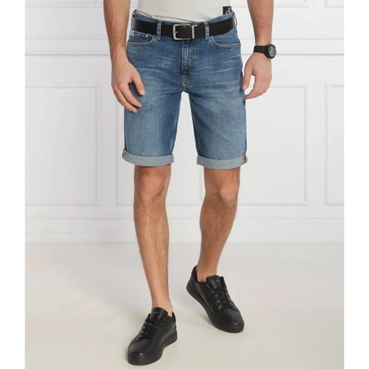 Calvin Klein Jeans Jeansowe szorty | Slim Fit ze sklepu Gomez Fashion Store w kategorii Spodenki męskie - zdjęcie 184978772