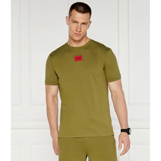 HUGO T-shirt Diragolino212 | Regular Fit ze sklepu Gomez Fashion Store w kategorii T-shirty męskie - zdjęcie 184978800