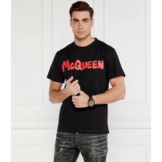 Alexander McQueen T-shirt | Regular Fit ze sklepu Gomez Fashion Store w kategorii T-shirty męskie - zdjęcie 184978891