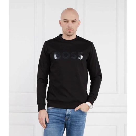 BOSS GREEN Bluza Salbo Mirror | Regular Fit ze sklepu Gomez Fashion Store w kategorii Bluzy męskie - zdjęcie 184978943