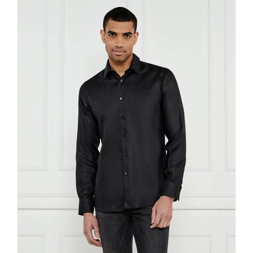 Karl Lagerfeld Lniana koszula | Modern fit ze sklepu Gomez Fashion Store w kategorii Koszule męskie - zdjęcie 184979080