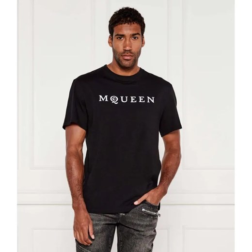 Alexander McQueen T-shirt | Regular Fit ze sklepu Gomez Fashion Store w kategorii T-shirty męskie - zdjęcie 184979323