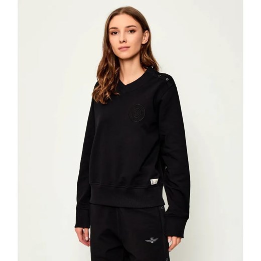 Aeronautica Militare Bluza | Regular Fit ze sklepu Gomez Fashion Store w kategorii Bluzy damskie - zdjęcie 184979332