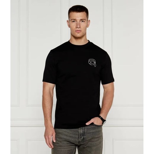 Karl Lagerfeld T-shirt | Regular Fit ze sklepu Gomez Fashion Store w kategorii T-shirty męskie - zdjęcie 184979363