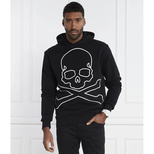 Philipp Plein Bluza Skull&Bones | Regular Fit ze sklepu Gomez Fashion Store w kategorii Bluzy męskie - zdjęcie 184979371