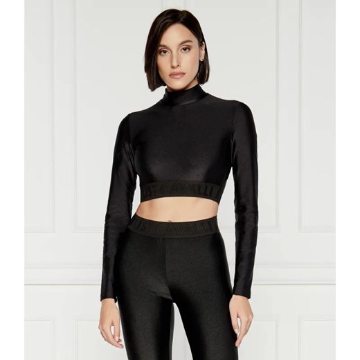 Just Cavalli Bluzka | Cropped Fit ze sklepu Gomez Fashion Store w kategorii Bluzki damskie - zdjęcie 184979394