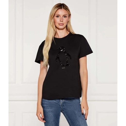Liu Jo T-shirt | Regular Fit ze sklepu Gomez Fashion Store w kategorii Bluzki damskie - zdjęcie 184979610