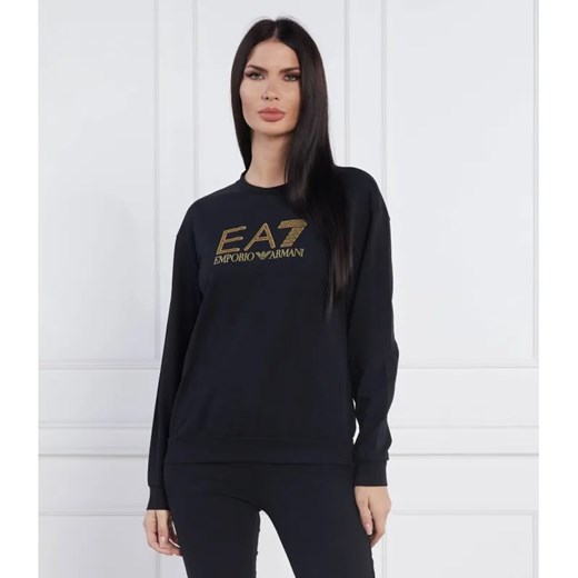 EA7 Bluza | Regular Fit ze sklepu Gomez Fashion Store w kategorii Bluzy damskie - zdjęcie 184979644