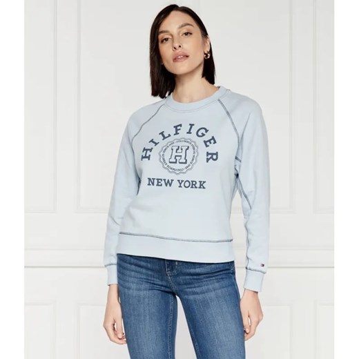 Tommy Hilfiger Bluza VARSITY RAGLAN | Regular Fit ze sklepu Gomez Fashion Store w kategorii Bluzy damskie - zdjęcie 184979703