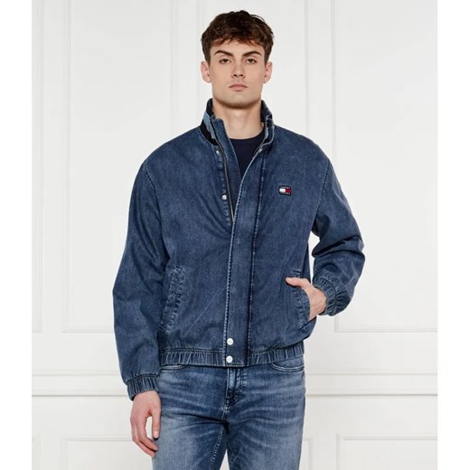 Tommy Jeans Jeansowa kurtka bomber CHAMBRAY | Regular Fit ze sklepu Gomez Fashion Store w kategorii Kurtki męskie - zdjęcie 184979710