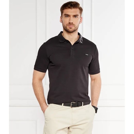 Calvin Klein Polo Pique Embroid | Slim Fit ze sklepu Gomez Fashion Store w kategorii T-shirty męskie - zdjęcie 184979721