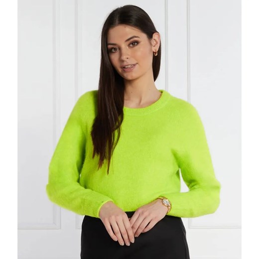Samsøe Samsøe Wełniany sweter | Regular Fit ze sklepu Gomez Fashion Store w kategorii Swetry damskie - zdjęcie 184979764