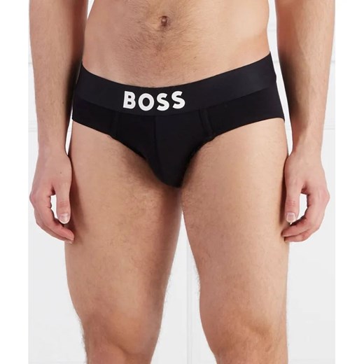 BOSS BLACK Slipy HIPBR STMT 10251106 01 ze sklepu Gomez Fashion Store w kategorii Majtki męskie - zdjęcie 184979780