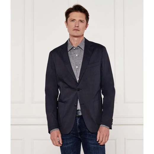 BOSS BLACK Lniana marynarka P-Hanry-WG-241 | Slim Fit ze sklepu Gomez Fashion Store w kategorii Marynarki męskie - zdjęcie 184979832