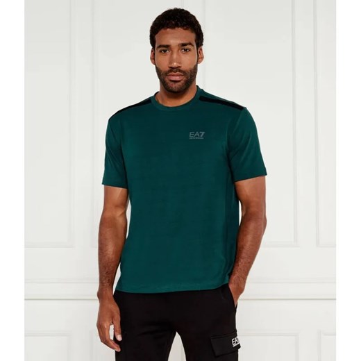 EA7 T-shirt | Regular Fit ze sklepu Gomez Fashion Store w kategorii T-shirty męskie - zdjęcie 184979893