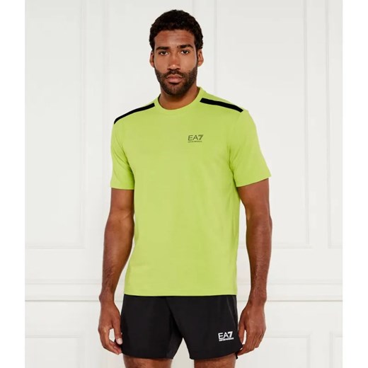 EA7 T-shirt | Regular Fit ze sklepu Gomez Fashion Store w kategorii T-shirty męskie - zdjęcie 184979932