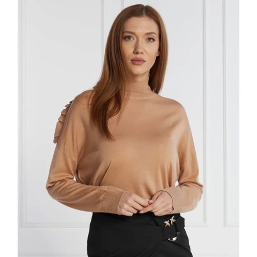 Pinko Wełniany golf | Regular Fit ze sklepu Gomez Fashion Store w kategorii Swetry damskie - zdjęcie 184979990