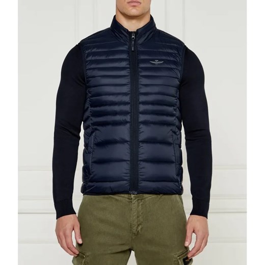 Aeronautica Militare Bezrękawnik | Regular Fit ze sklepu Gomez Fashion Store w kategorii Kamizelki męskie - zdjęcie 184979991