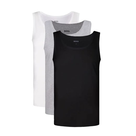 BOSS BLACK Tank top 3-pack Classic | Regular Fit ze sklepu Gomez Fashion Store w kategorii T-shirty męskie - zdjęcie 184980041