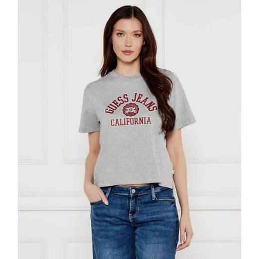 Guess Jeans T-shirt | Cropped Fit ze sklepu Gomez Fashion Store w kategorii Bluzki damskie - zdjęcie 184980054