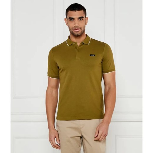 Calvin Klein Polo | Slim Fit | stretch pique ze sklepu Gomez Fashion Store w kategorii T-shirty męskie - zdjęcie 184980121