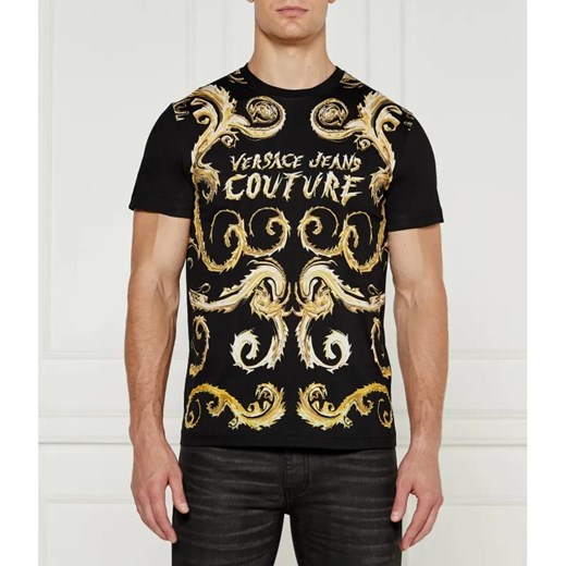 Versace Jeans Couture T-shirt | Regular Fit ze sklepu Gomez Fashion Store w kategorii T-shirty męskie - zdjęcie 184980123