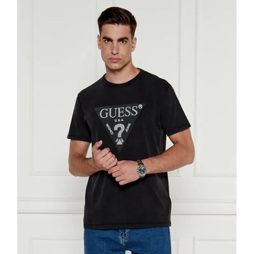 GUESS T-shirt | Regular Fit ze sklepu Gomez Fashion Store w kategorii T-shirty męskie - zdjęcie 184980162