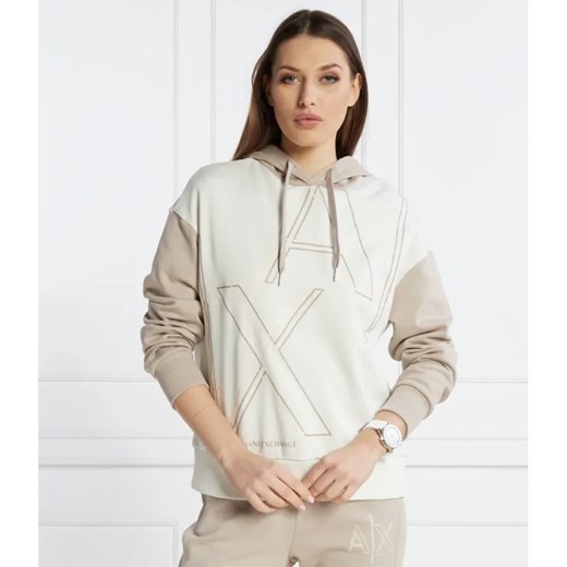 Armani Exchange Bluza | Regular Fit ze sklepu Gomez Fashion Store w kategorii Bluzy damskie - zdjęcie 184980214