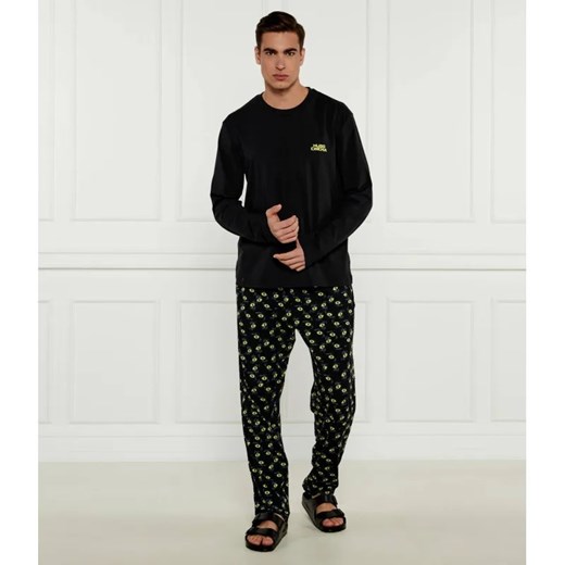 Hugo Bodywear Piżama Cinema Long Set | Relaxed fit ze sklepu Gomez Fashion Store w kategorii Piżamy męskie - zdjęcie 184980220