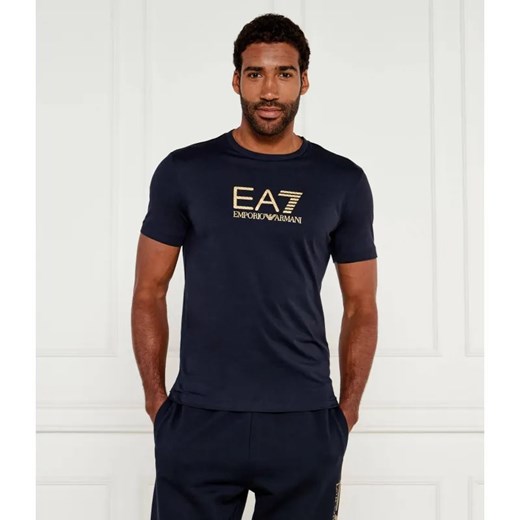 EA7 T-shirt | Slim Fit ze sklepu Gomez Fashion Store w kategorii T-shirty męskie - zdjęcie 184980222