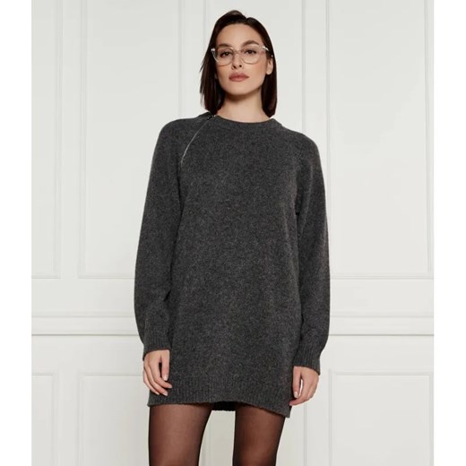 Ba&sh Wełniana sukienka DALEDE ze sklepu Gomez Fashion Store w kategorii Sukienki - zdjęcie 184980223