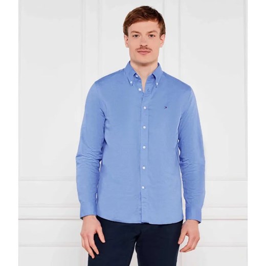 Tommy Hilfiger Koszula | Regular Fit | z dodatkiem lnu ze sklepu Gomez Fashion Store w kategorii Koszule męskie - zdjęcie 184980230