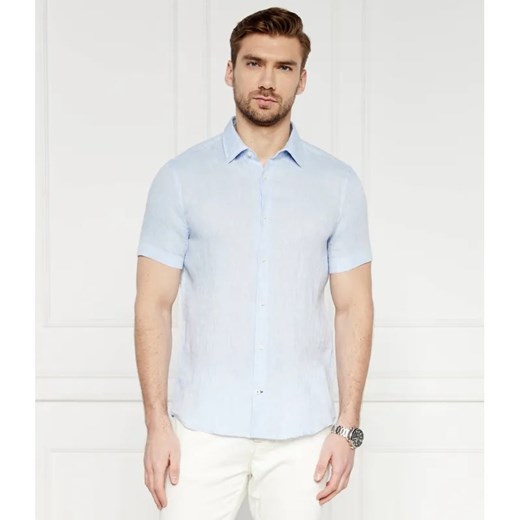 Joop! Lniana koszula pit | Slim Fit ze sklepu Gomez Fashion Store w kategorii Koszule męskie - zdjęcie 184980232
