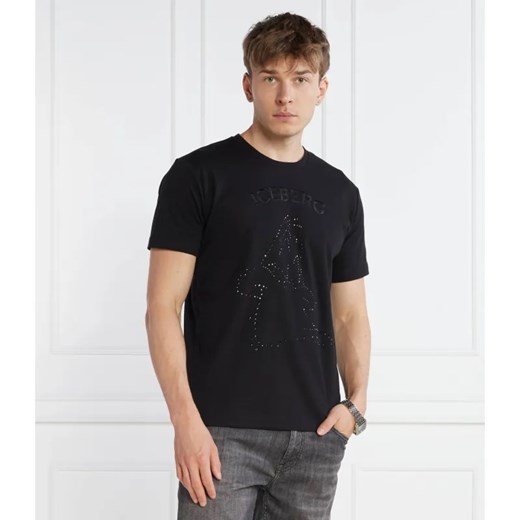 Iceberg T-shirt | Regular Fit ze sklepu Gomez Fashion Store w kategorii T-shirty męskie - zdjęcie 184980240