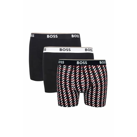 BOSS BLACK Bokserki 3-pack Power Des ze sklepu Gomez Fashion Store w kategorii Majtki męskie - zdjęcie 184980251