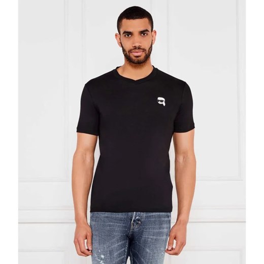 Karl Lagerfeld T-shirt | Regular Fit ze sklepu Gomez Fashion Store w kategorii T-shirty męskie - zdjęcie 184980304