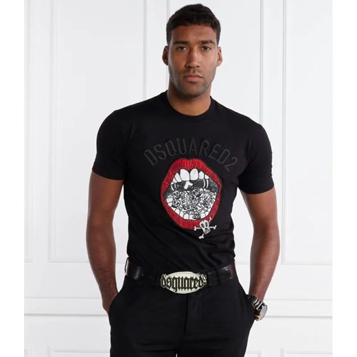 Dsquared2 T-shirt | Regular Fit ze sklepu Gomez Fashion Store w kategorii T-shirty męskie - zdjęcie 184980381