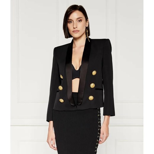 Balmain Wełniany żakiet | Regular Fit ze sklepu Gomez Fashion Store w kategorii Marynarki damskie - zdjęcie 184980430