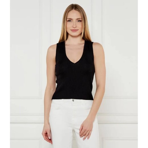 Pinko Jedwabny top AGNER | Regular Fit ze sklepu Gomez Fashion Store w kategorii Bluzki damskie - zdjęcie 184980531