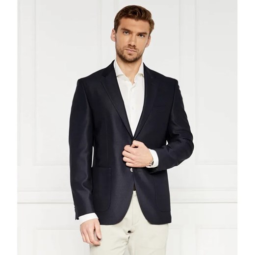 BOSS BLACK Wełniana marynarka H-Janson-233 | Regular Fit ze sklepu Gomez Fashion Store w kategorii Marynarki męskie - zdjęcie 184980543