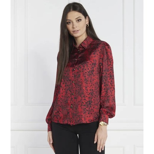 Liu Jo Satynowa koszula | Regular Fit ze sklepu Gomez Fashion Store w kategorii Koszule damskie - zdjęcie 184980562