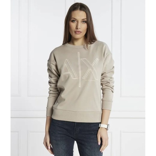 Armani Exchange Bluza | Regular Fit ze sklepu Gomez Fashion Store w kategorii Bluzy damskie - zdjęcie 184980644