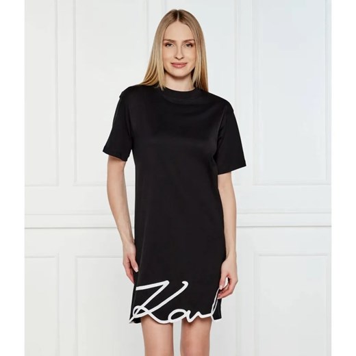 Karl Lagerfeld Sukienka KARL SIGNATURE HEM ze sklepu Gomez Fashion Store w kategorii Sukienki - zdjęcie 184980710