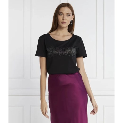 Patrizia Pepe T-shirt | Regular Fit ze sklepu Gomez Fashion Store w kategorii Bluzki damskie - zdjęcie 184980751