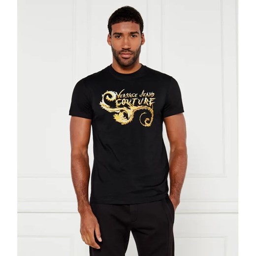 Versace Jeans Couture T-shirt Chromo Couture | Slim Fit ze sklepu Gomez Fashion Store w kategorii T-shirty męskie - zdjęcie 184980773