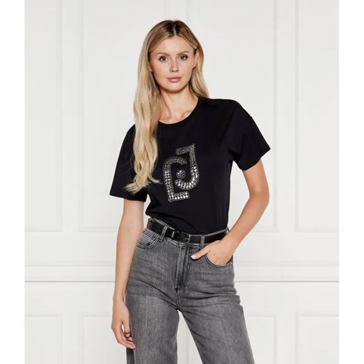 Liu Jo T-shirt | Regular Fit ze sklepu Gomez Fashion Store w kategorii Bluzki damskie - zdjęcie 184980774
